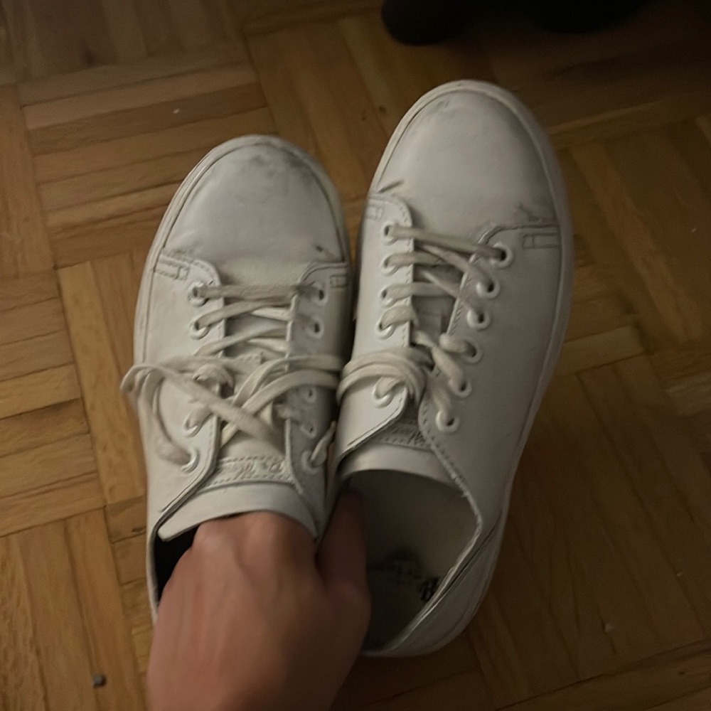 White doc martens - size 6